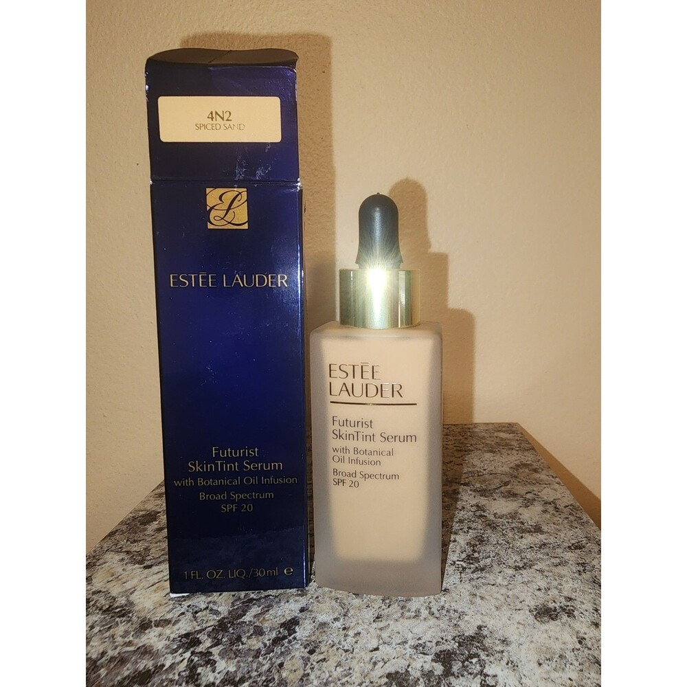 ESTEE LAUDER Futurist Skin Tint Serum SPF20 4N2 spiced Sand  Full Size Msrp $55